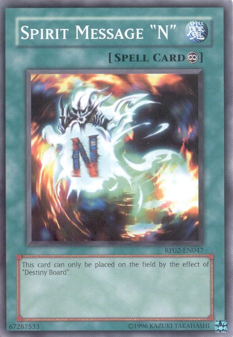 Spirit Message N